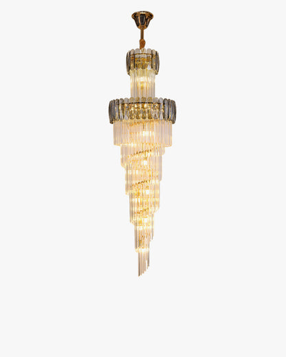 WOMO Cascading Crystal Chandelier-WM2387