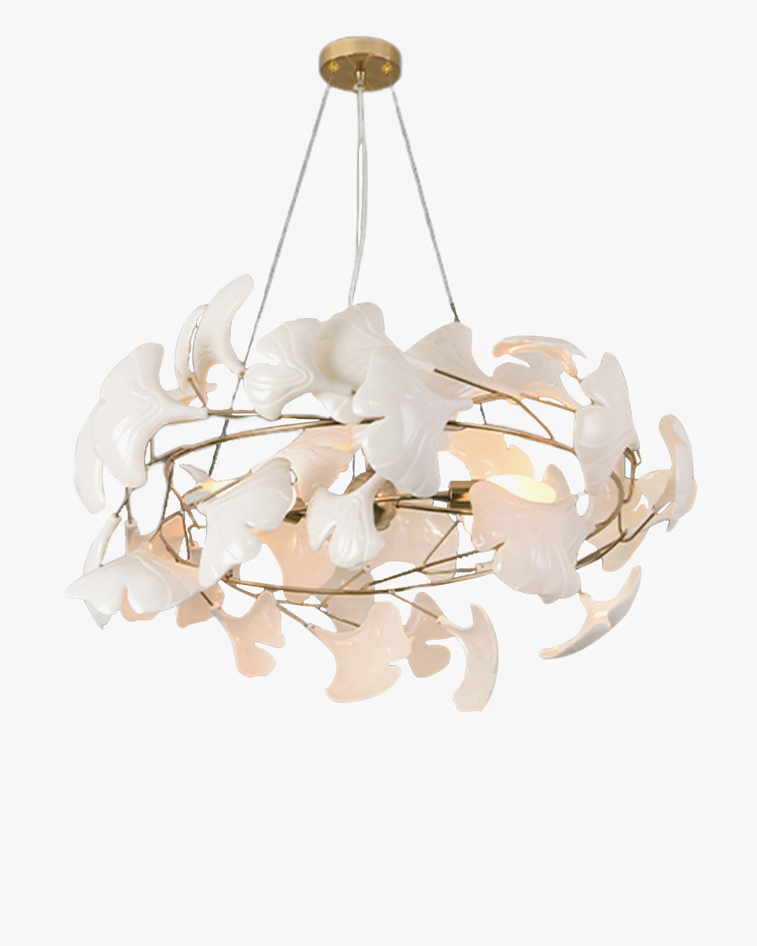 WOMO Gingko Round Chandelier-WM2418