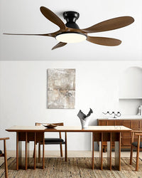 WOMO Large Low Profile Ceiling Fan Lamp - WM5195
