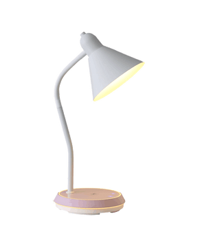 WOMO Dimmable Touch Flexible Gooseneck Desk Lamp with Wireless Charger-WM8044