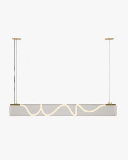 WOMO Rope Led Horizontal Tube Pendant Light-WM2766