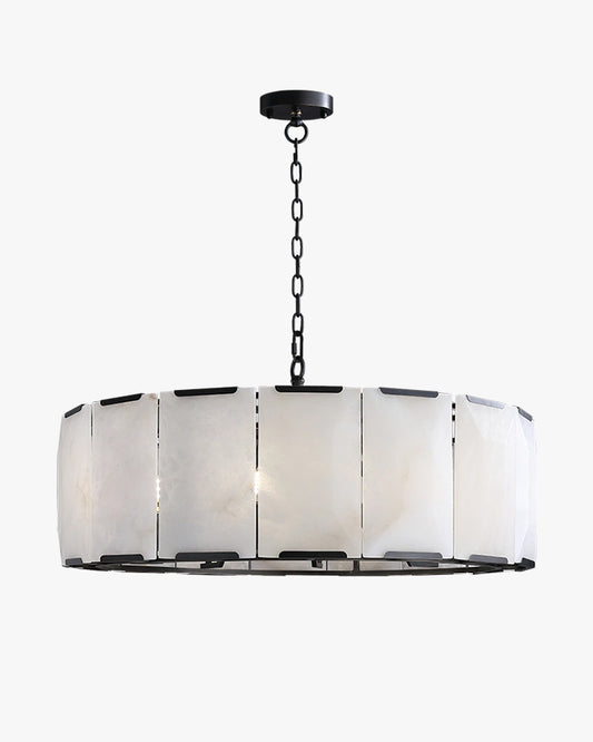 WOMO Round Alabaster Chandelier-WM2846