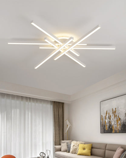 WOMO Integrated Led Flush Mount Ceiling Light-WM1008