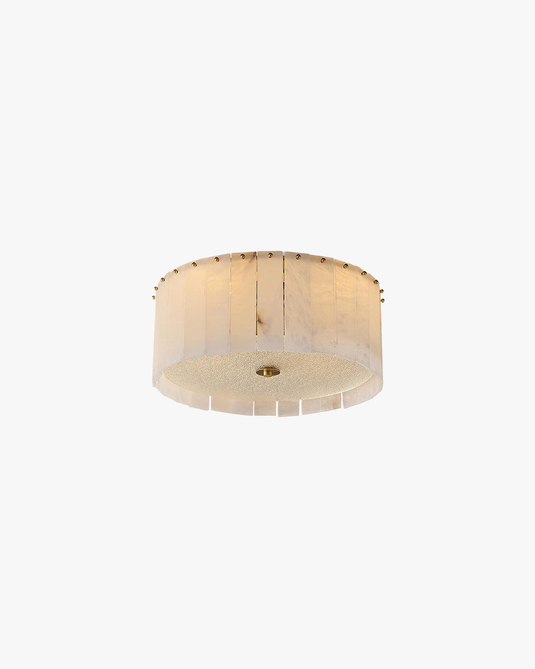 WOMO Drum Alabaster Ceiling Light-WM1139