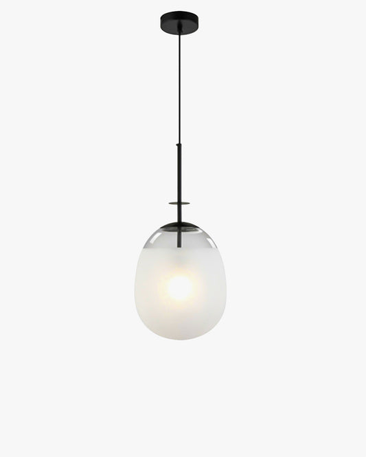 WOMO Frosted Glass Globe Pendant Light-WM2616