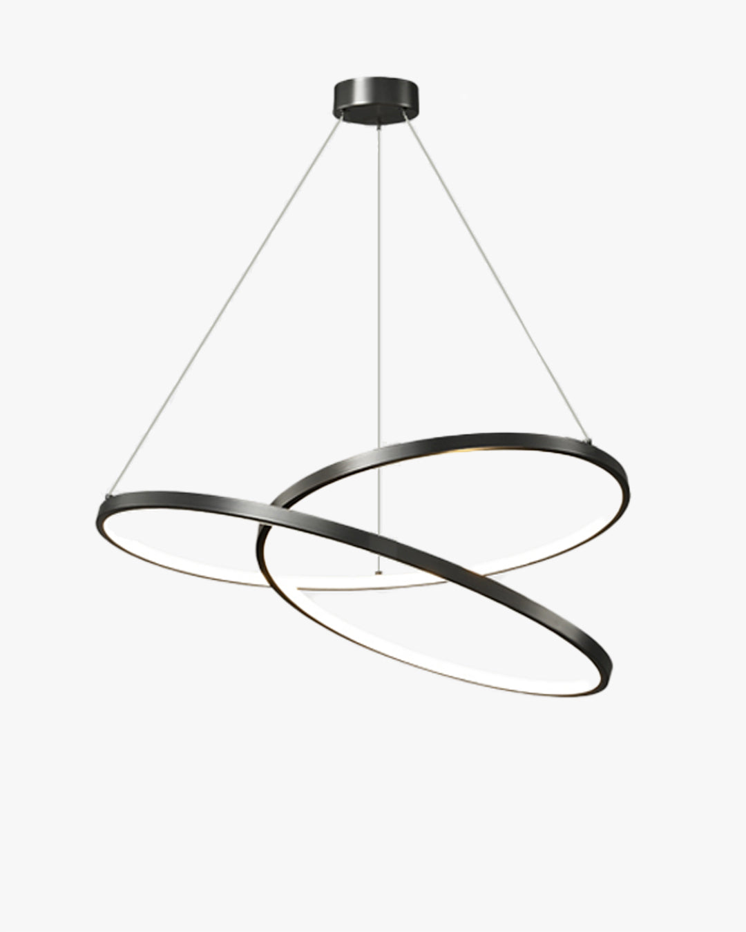 WOMO Swirl Led Brass Pendant Light-WM2354