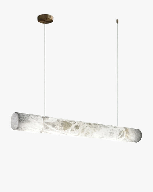 WOMO Alabaster Tube Linear Chandelier-WM2876