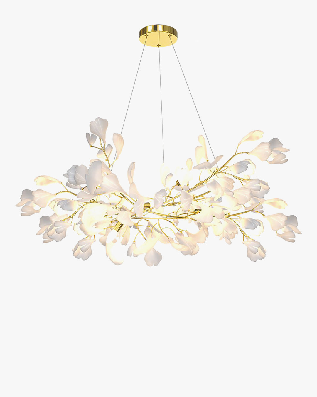 WOMO Gingko Branch Chandelier-WM2424