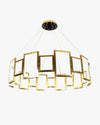 WOMO Rectangular Led Round Chandelier-WM2778 thumbnail