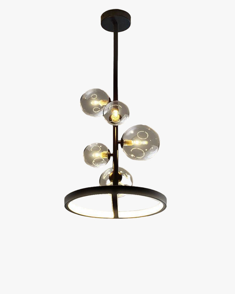 WOMO Vertical Glass Bubble Chandelier-WM2293