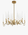 WOMO Crystal Candlestick Chandelier-WM2602 thumbnail