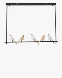 WOMO Gold Bird Linear Chandelier-WM2512b