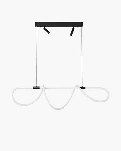 WOMO Rope Led Linear Pendant Light-WM2757