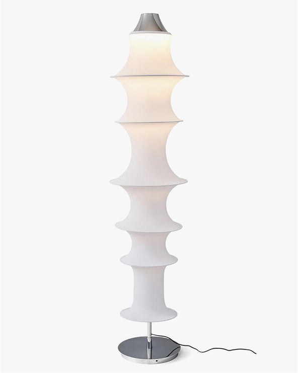 WOMO Column Silk Floor Lamp-WM7125