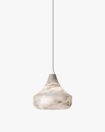 WOMO Cone Alabaster Pendant Light-WM2905