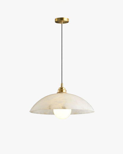 WOMO Dome Alabaster Pendant Light-WM2839