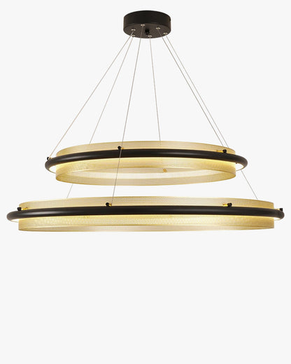 WOMO Tiered Circular Led Chandelier-WM2119b