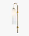 WOMO Colored Glass Cylinder Arched Wall Sconce-WM6109 thumbnail