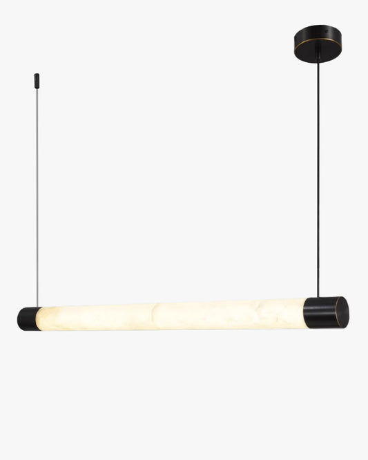 WOMO Alabaster Dimmable Linear Chandelier-WM2880