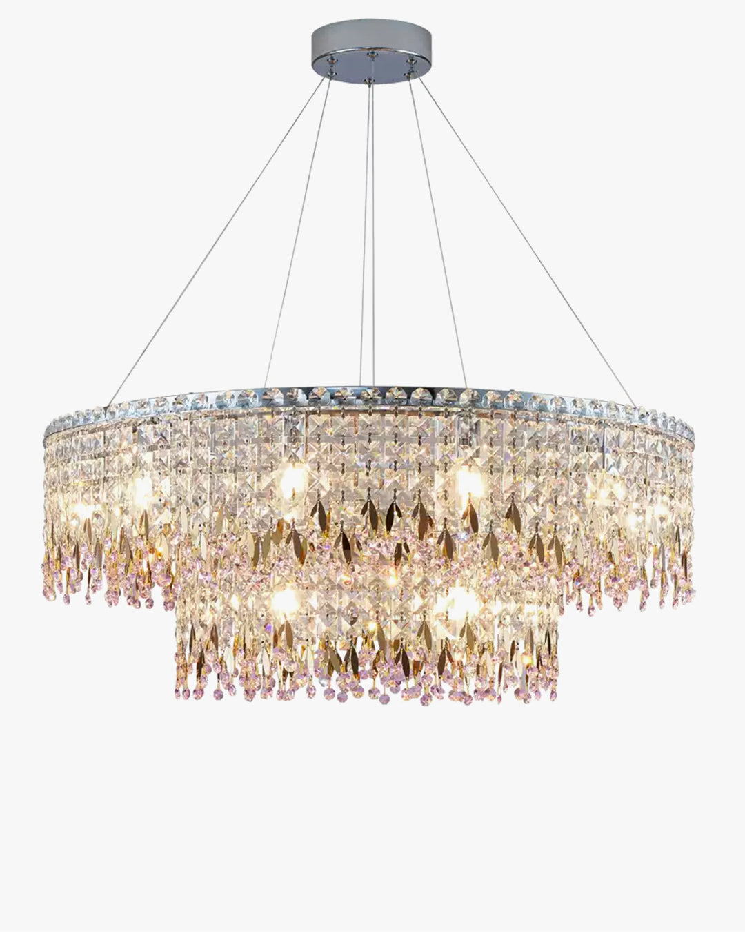 WOMO Round Crystal Chandelier-WM2630