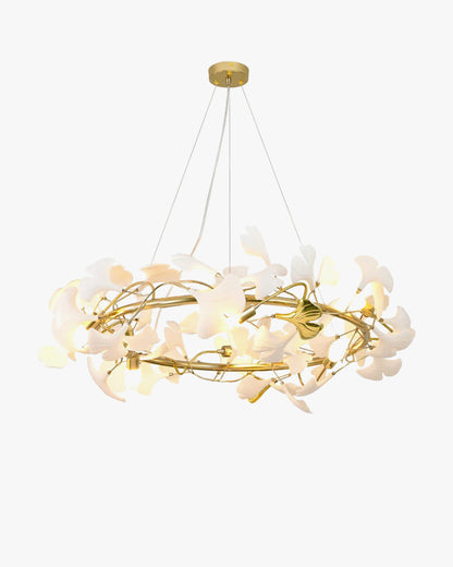 WOMO Gingko Round Chandelier-WM2422