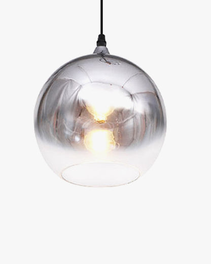 WOMO Coloured Glass Globe Pendant Light-WM2500