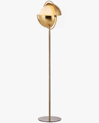 WOMO Glass Globe Floor Lamp-WM7134