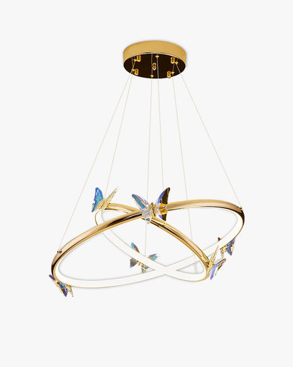 WOMO Butterfly Circular Led Chandelier-WM2802