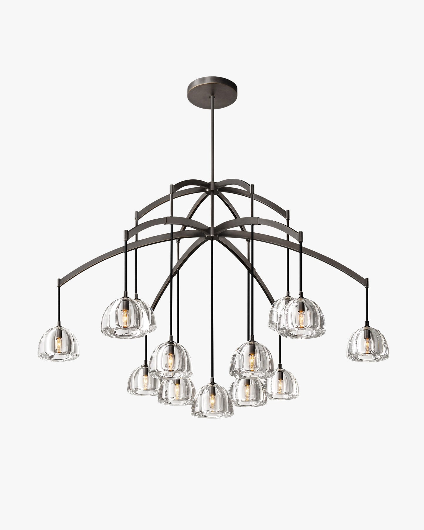 WOMO Multi Light Crystal Pendant Chandelier-WM2828