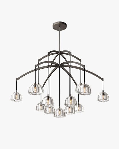 WOMO Multi Light Crystal Pendant Chandelier-WM2828