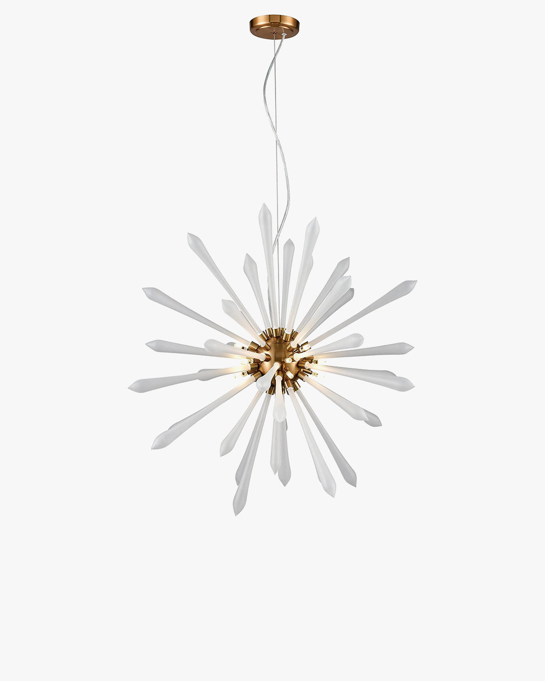 WOMO Sunburst Glass Chandelier-WM2587