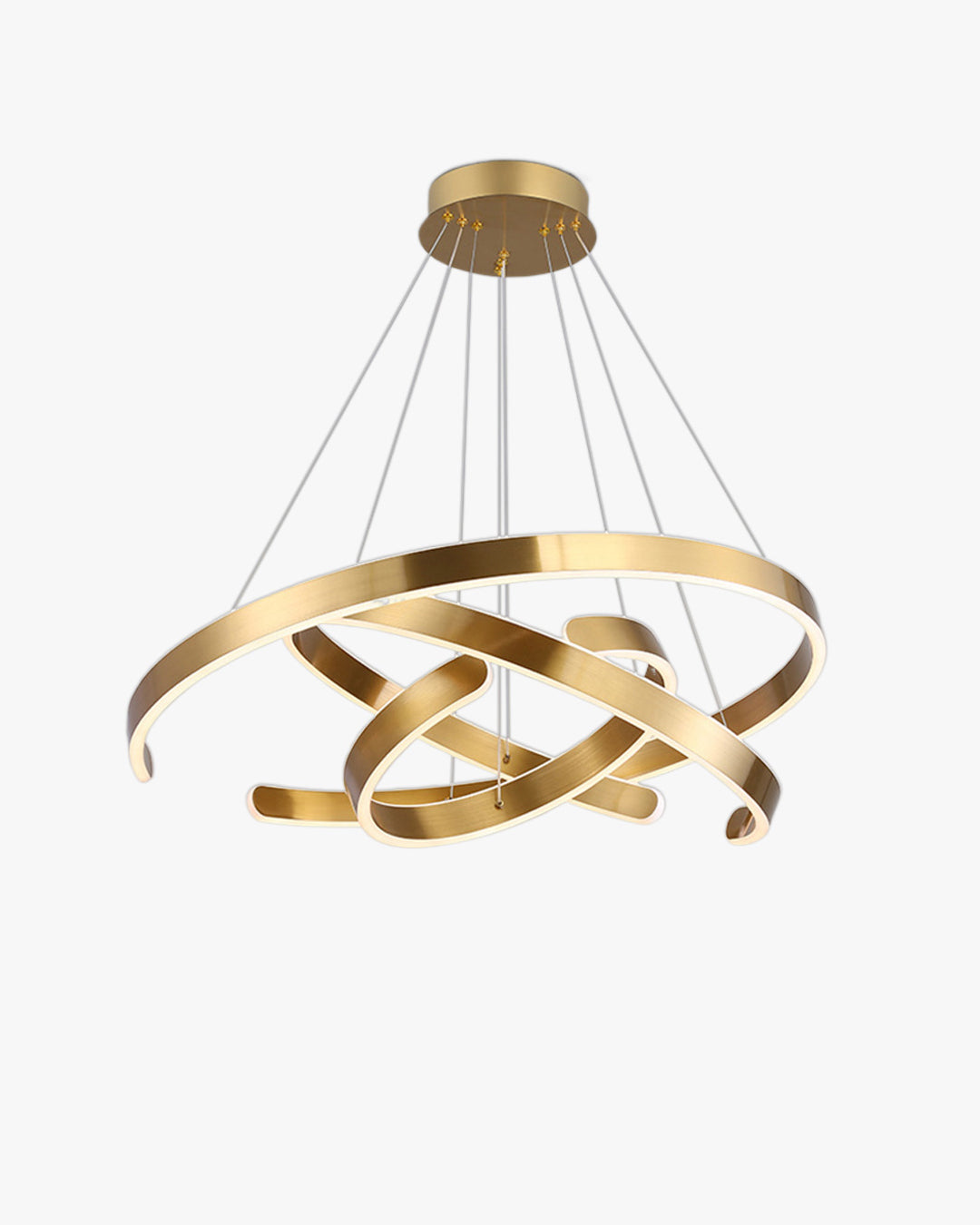 WOMO Tiered Circular Led Chandelier-WM2651