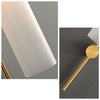 WOMO Colored Glass Cylinder Arched Wall Sconce-WM6109 thumbnail