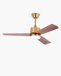 WOMO Mid Century Modern Ceiling Fan Lamp-WM5117