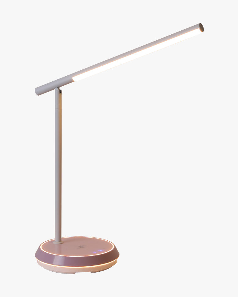 WOMO Dimmable Touch Cantilever Desk Lamp with Wireless Charger-WM8040