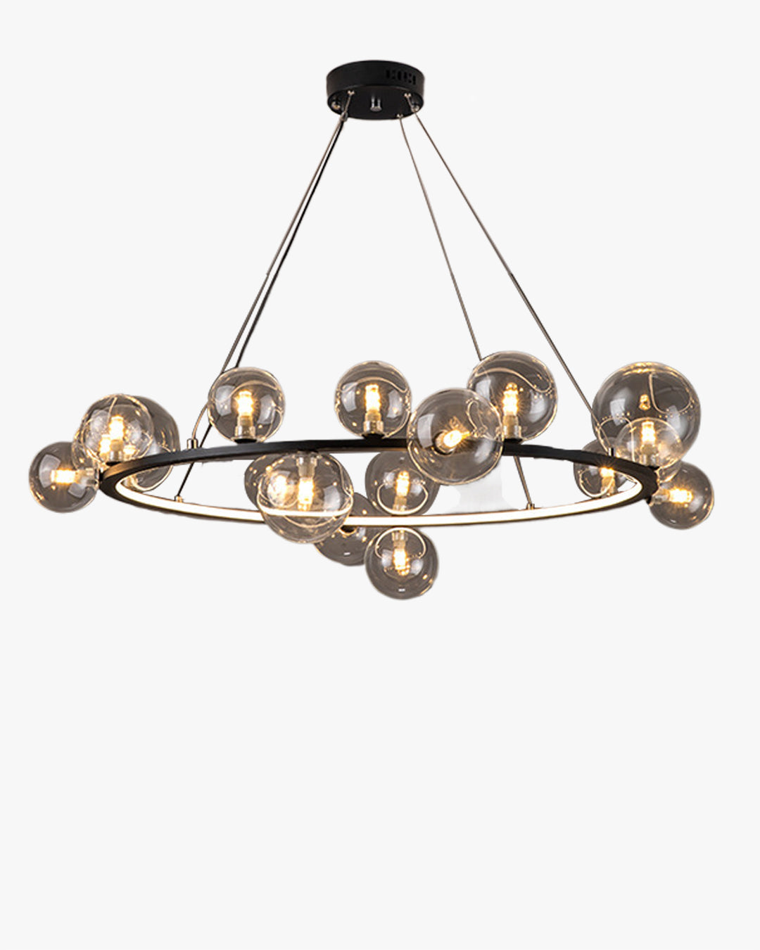 WOMO Circular Glass Bubble Chandelier-WM2493