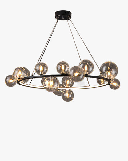 WOMO Circular Glass Bubble Chandelier-WM2493