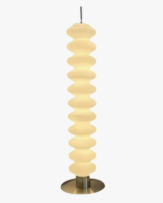 WOMO Stacked Glass Ball Floor Lamp-WM7127