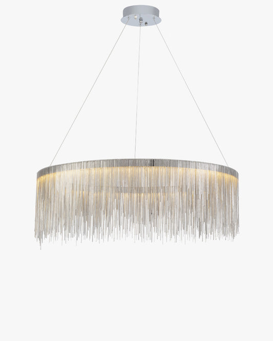 WOMO Fringe Round Chandelier-WM2062a