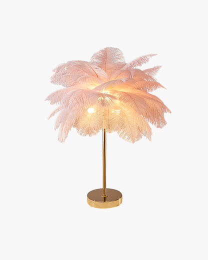 WOMO Tree Feather Table Lamp-WM8037