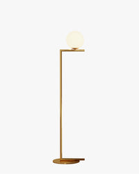 WOMO Glass Globe Floor Lamp-WM7128