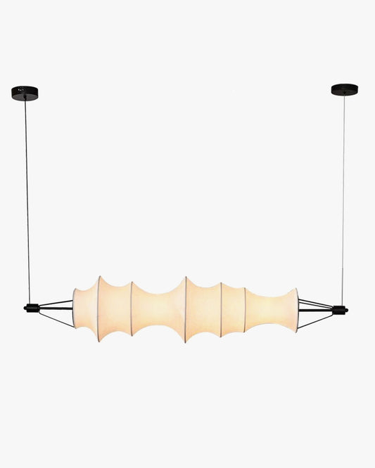 WOMO Fabric Linear Pendant Light-WM2956