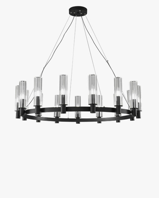 WOMO Modern Pillar Candle Crystal Chandelier-WM2334