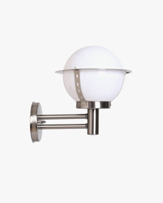 WOMO Glass Globe Outdoor Wall Light-WM9208