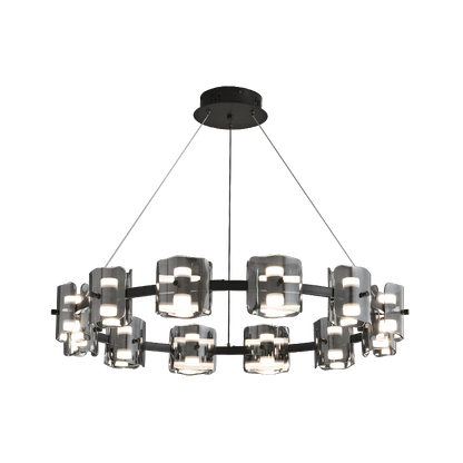 WOMO Circular Glass Chandelier-WM2218