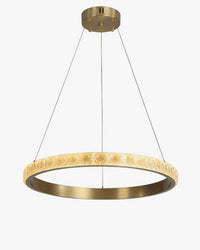 WOMO Circular Led Crystal Chandelier-WM2549a