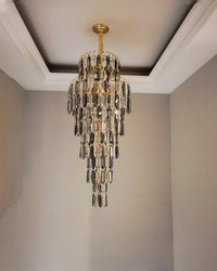 WOMO Tiered Tapers Crystal Chandelier-WM2382