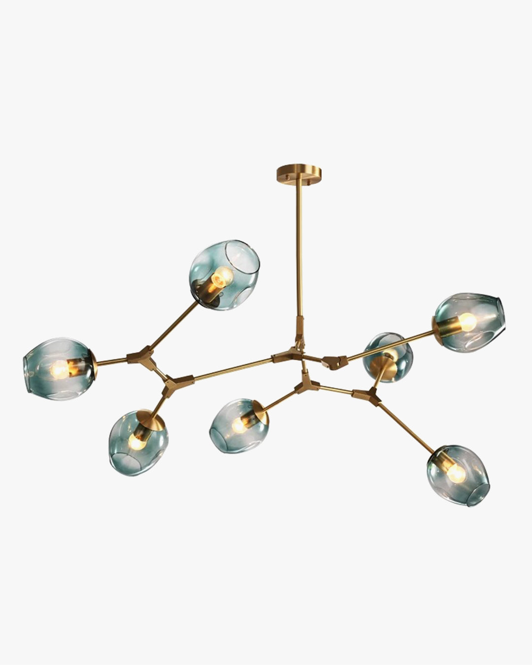 WOMO Branch Colored Glass Chandelier-WM2655