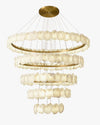 WOMO Tiered Circular Alabaster Chandelier-WM2671 thumbnail