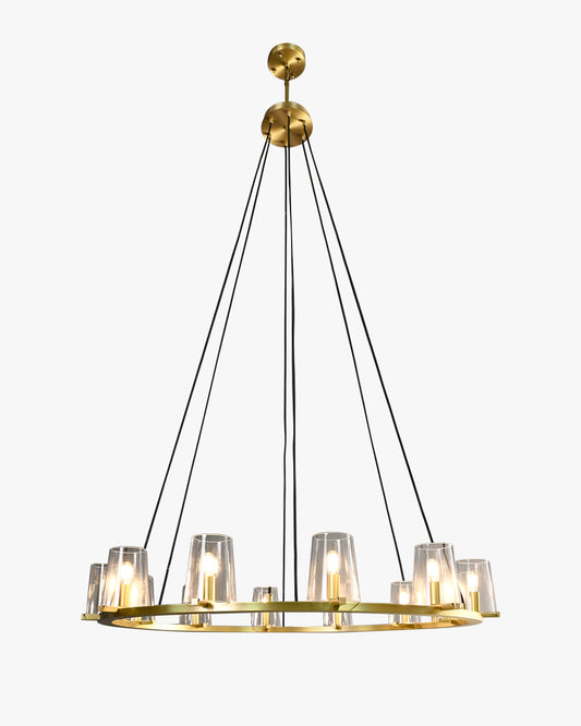 WOMO Candle Round Chandelier-WM2929